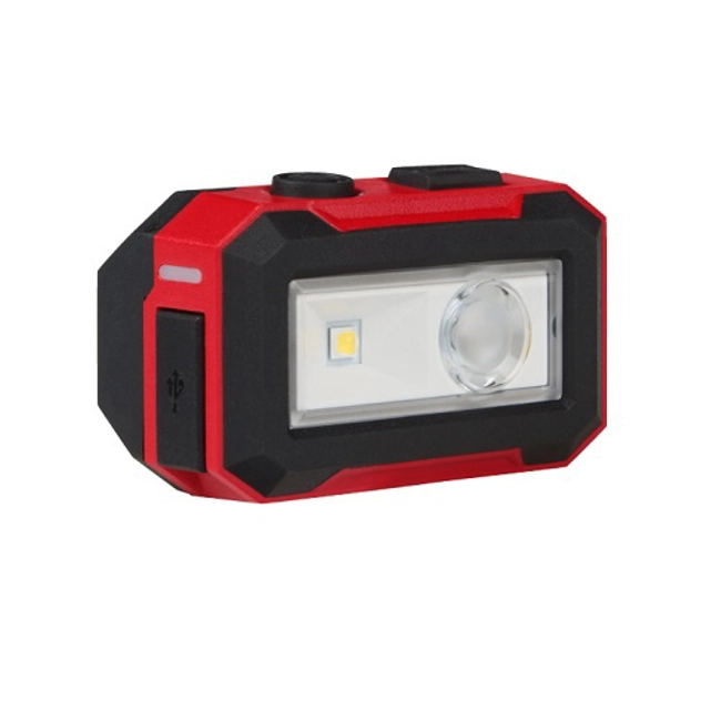 Vendita online Lampada frontale 450L batteria ricaricabile con USB